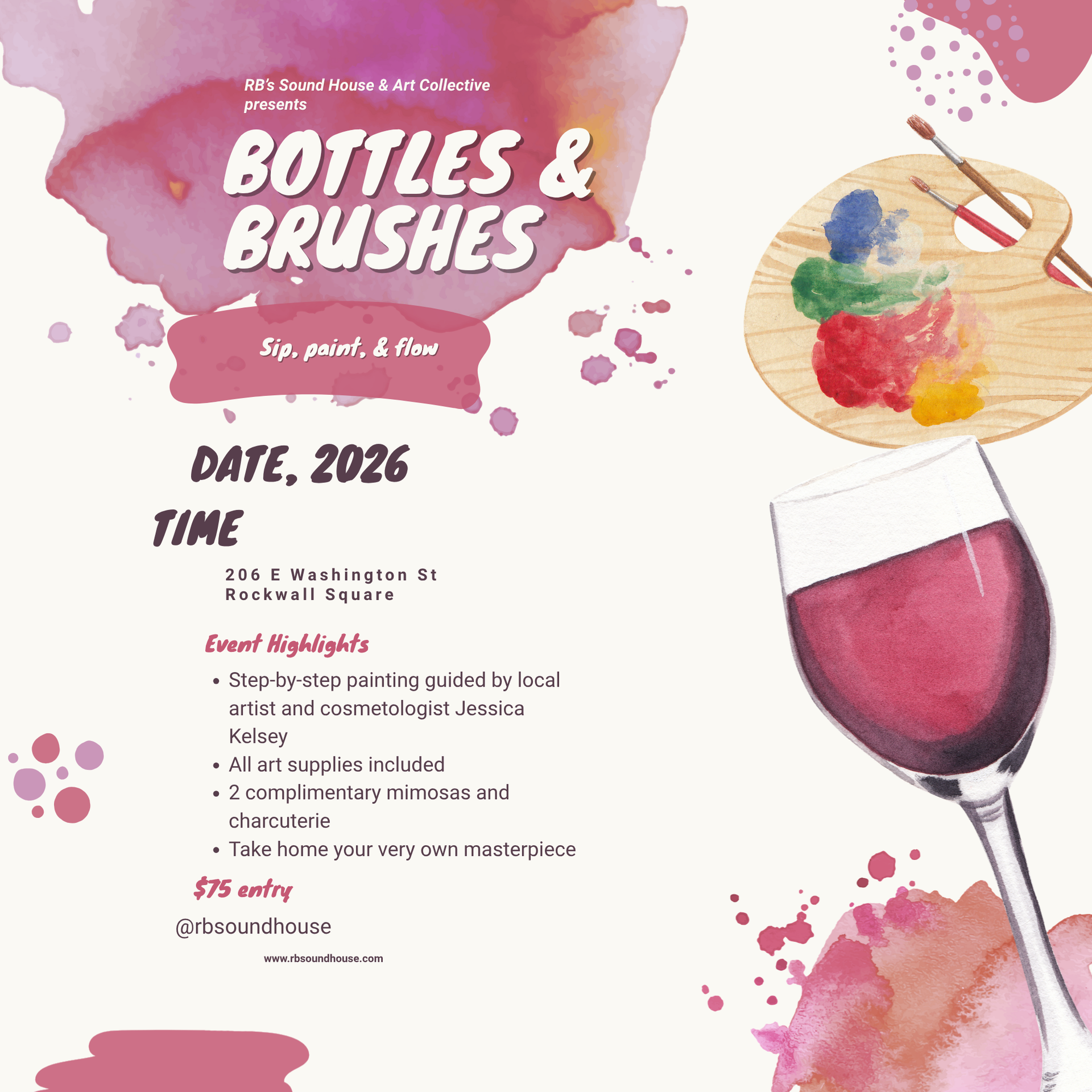Bottles and Brushes
