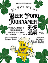 St. Patrick's Day Beer Pong Tournament
